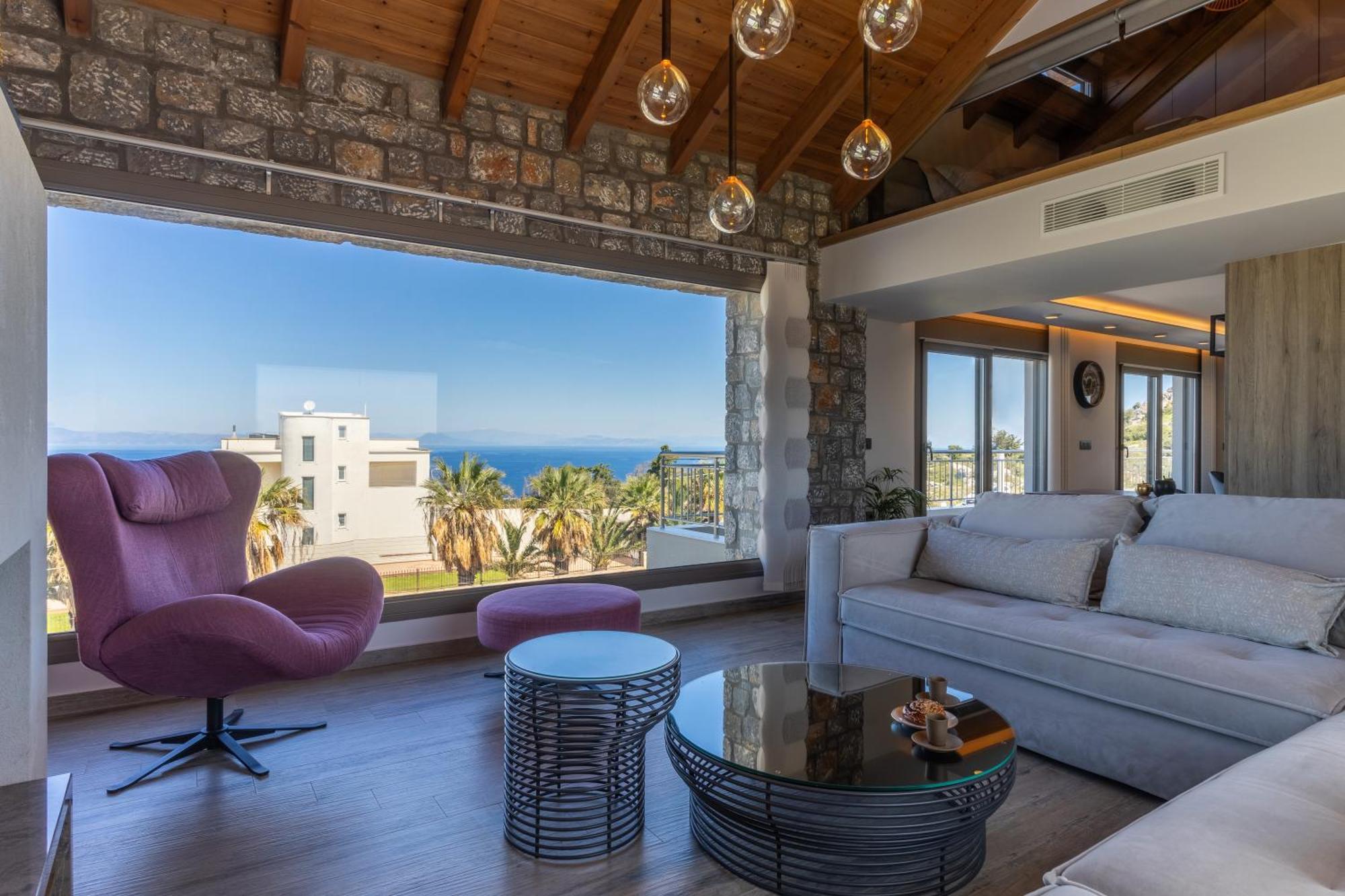 Rhode Luxury Villa Kalithies エクステリア 写真