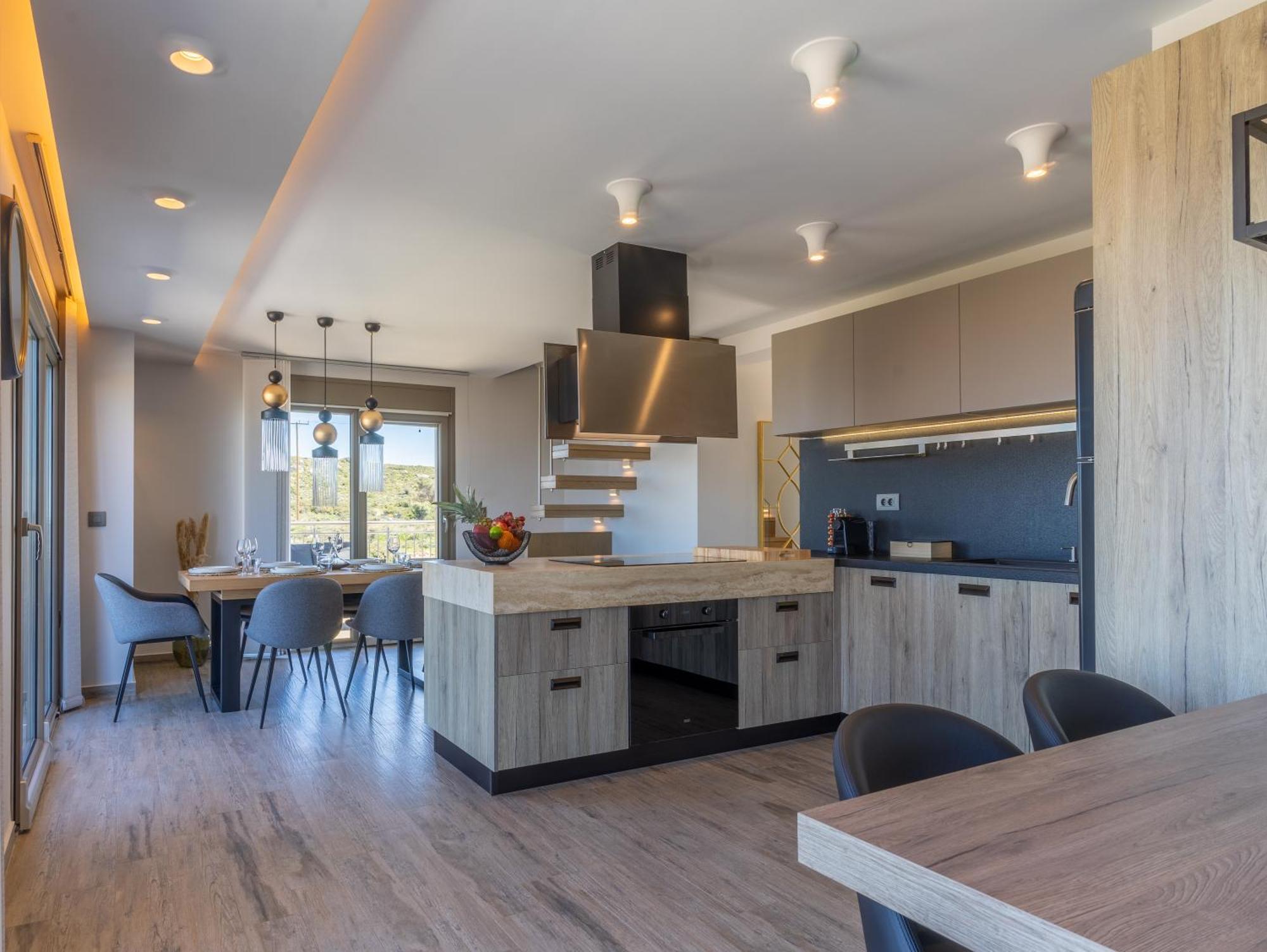 Rhode Luxury Villa Kalithies エクステリア 写真