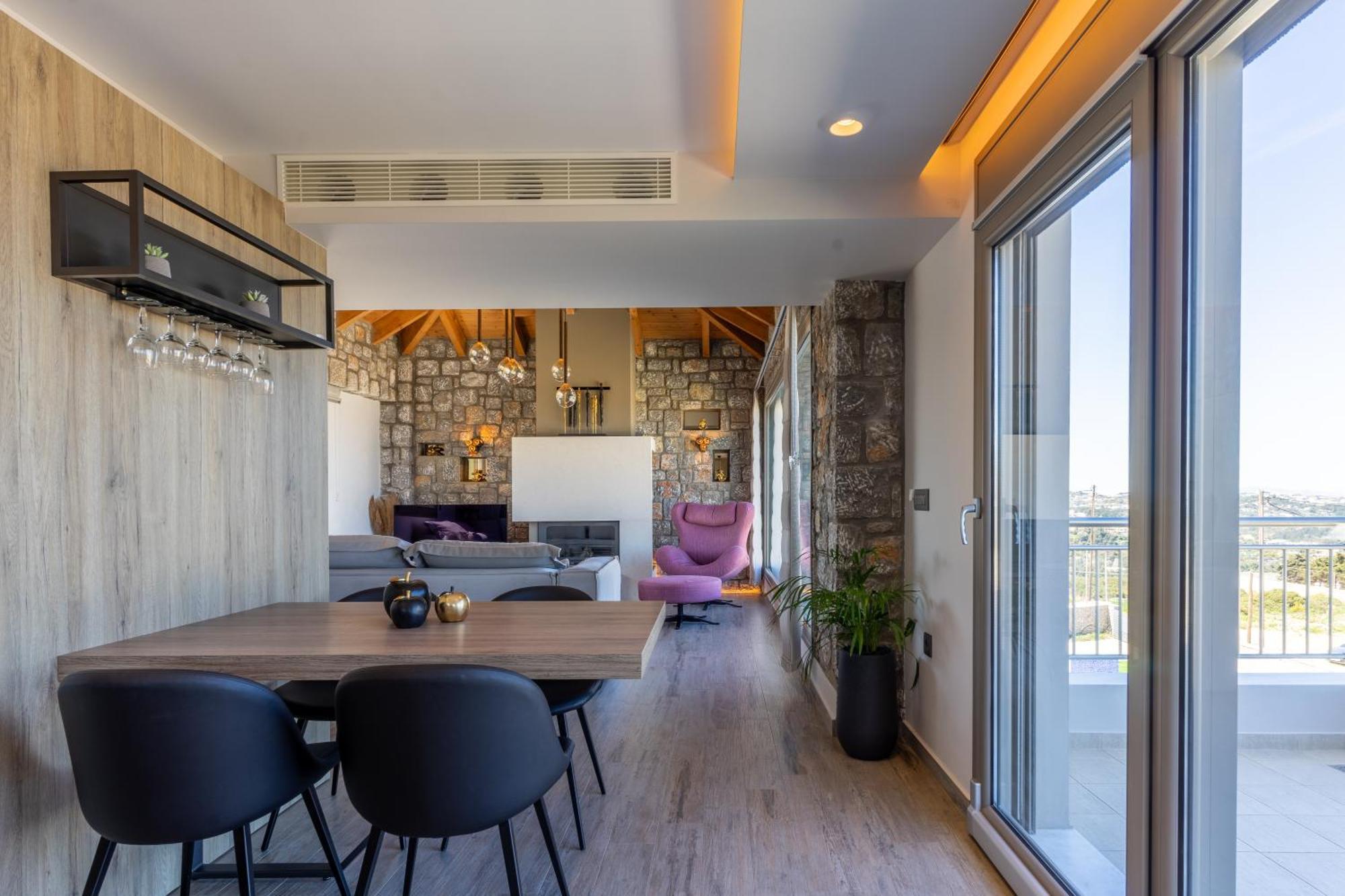 Rhode Luxury Villa Kalithies エクステリア 写真