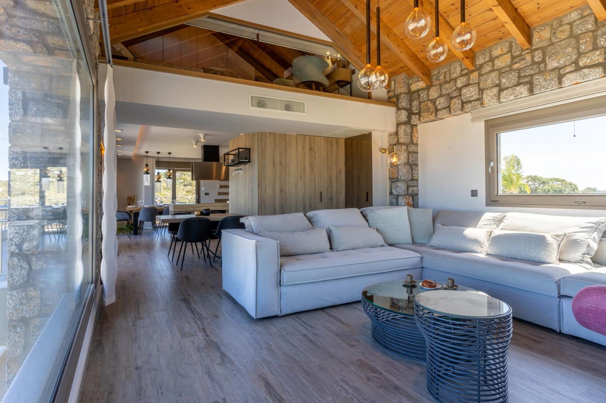 Rhode Luxury Villa Kalithies エクステリア 写真