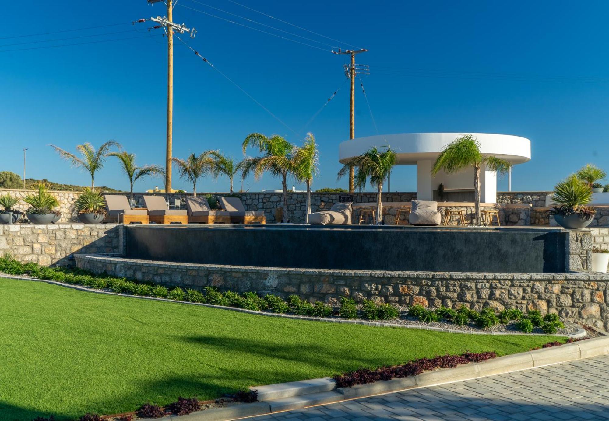 Rhode Luxury Villa Kalithies エクステリア 写真